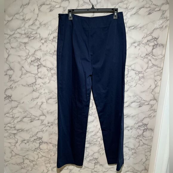 JONATHAN SIMKHAI Front Slit Wide Leg Pants - Picture 6 of 6